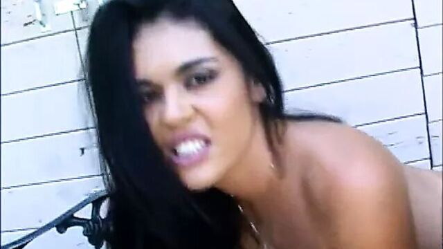 Two thick sluts tag team on cock