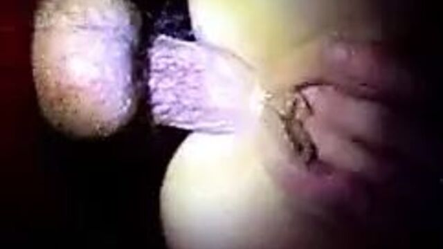 Amateur wife gloryhole anal creampie